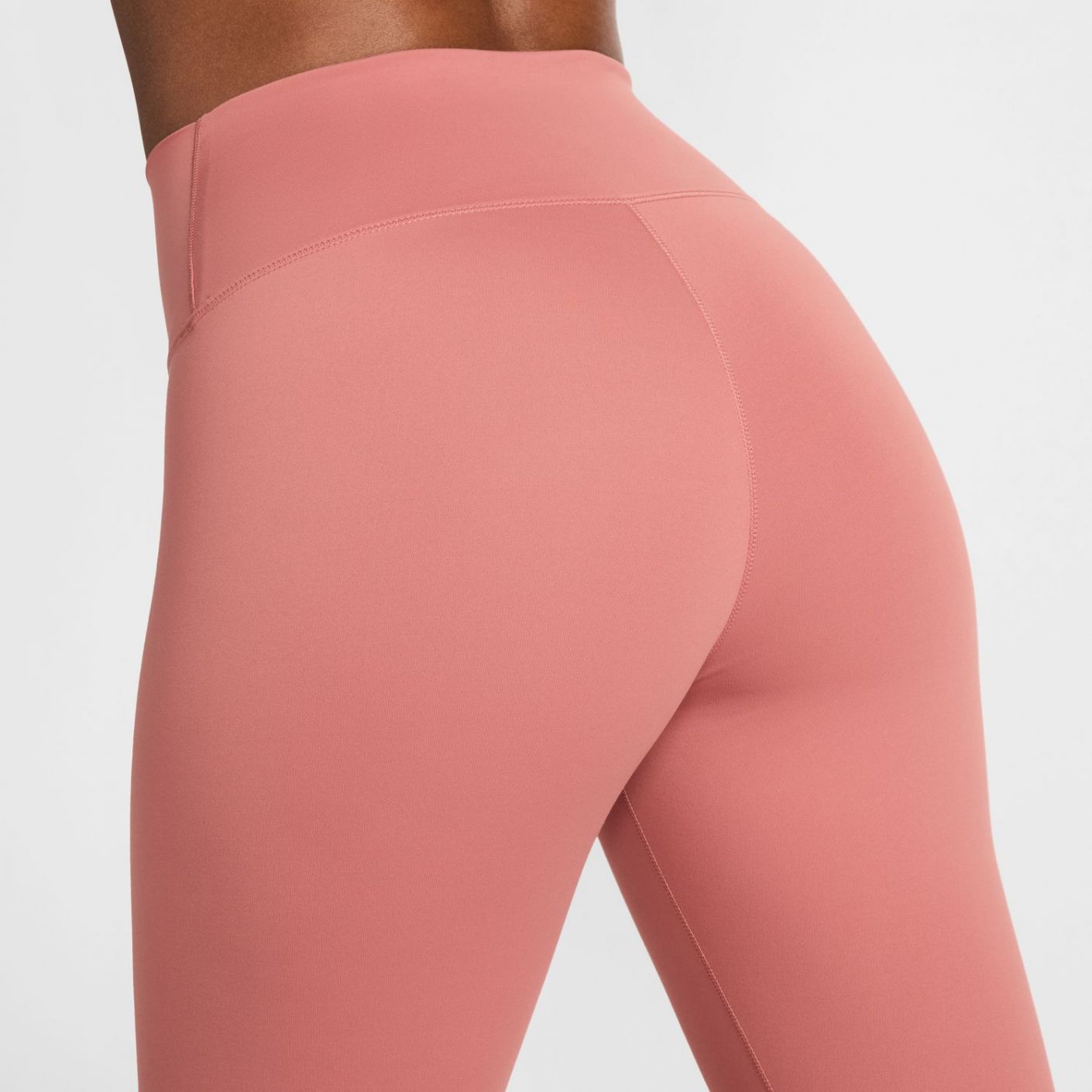 NIKE ONE LEGGINS A VITA ALTA CANYON PINK - immagine 2