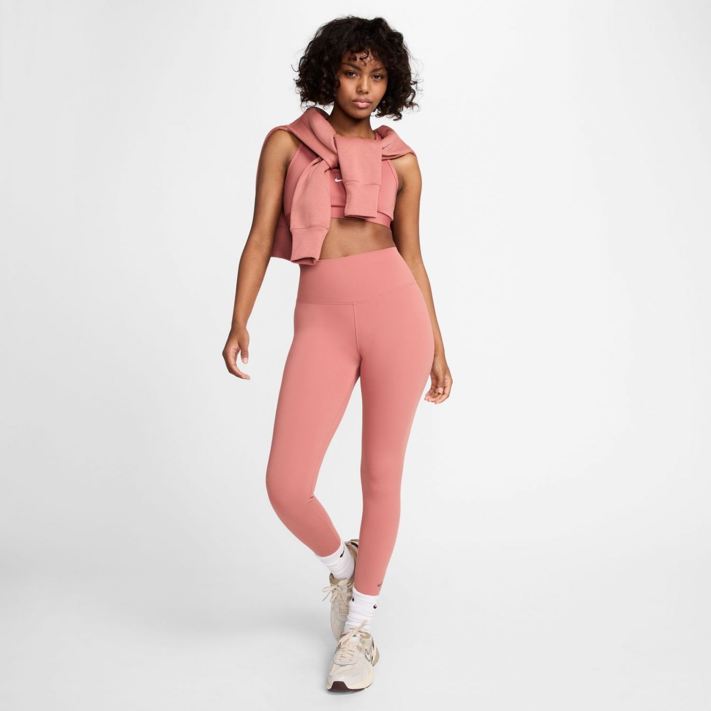 NIKE ONE LEGGINS A VITA ALTA CANYON PINK