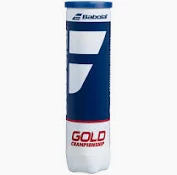 BABOLAT TUBO DA 4 PALLINE DA TENNIS CHAMPIOSHIP GOLD