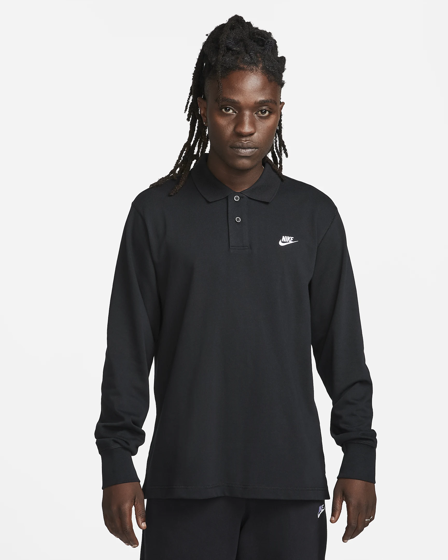 NIKE CLUB POLO MANICA LUNGA