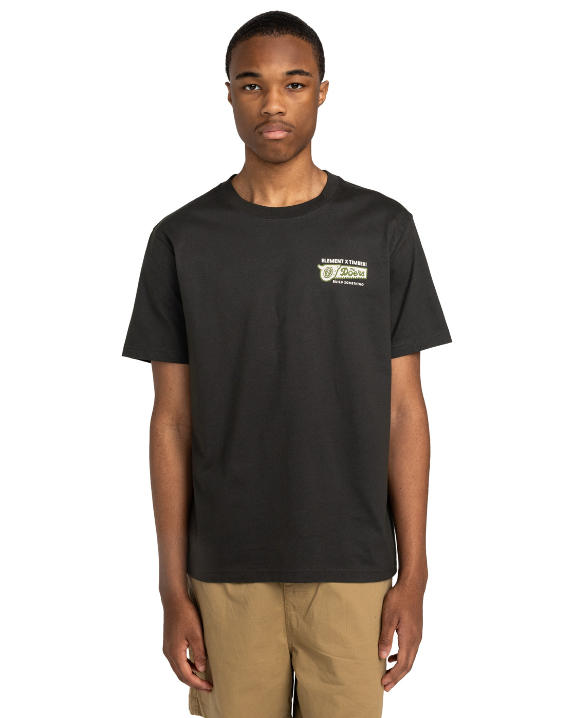 ELEMENT T-SHIRT UOMO IN COTONE CON STAMPA SUL RETRO