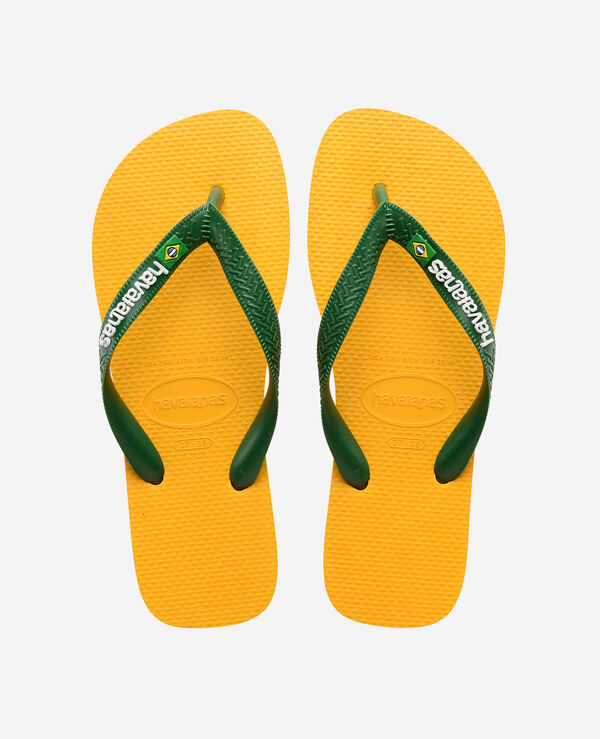HAVAIANAS BRASIL LOGO INFRADITO UNISEX IN GOMMA