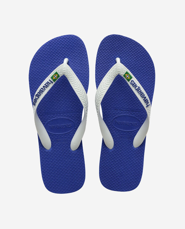 HAVAIANAS BRASIL LOGO INFRADITO UNISEX IN GOMMA