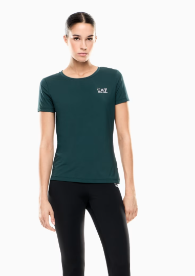 EMPORIO ARMANI T-SHIRT MANICA CORTA IN TESSUTO TECNICO VIGOR7 - immagine 2