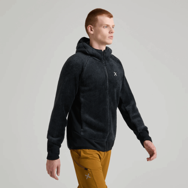 MONTURA PILE IN POLARTEC CON CAPPUCCIO IN FLEECE - immagine 4