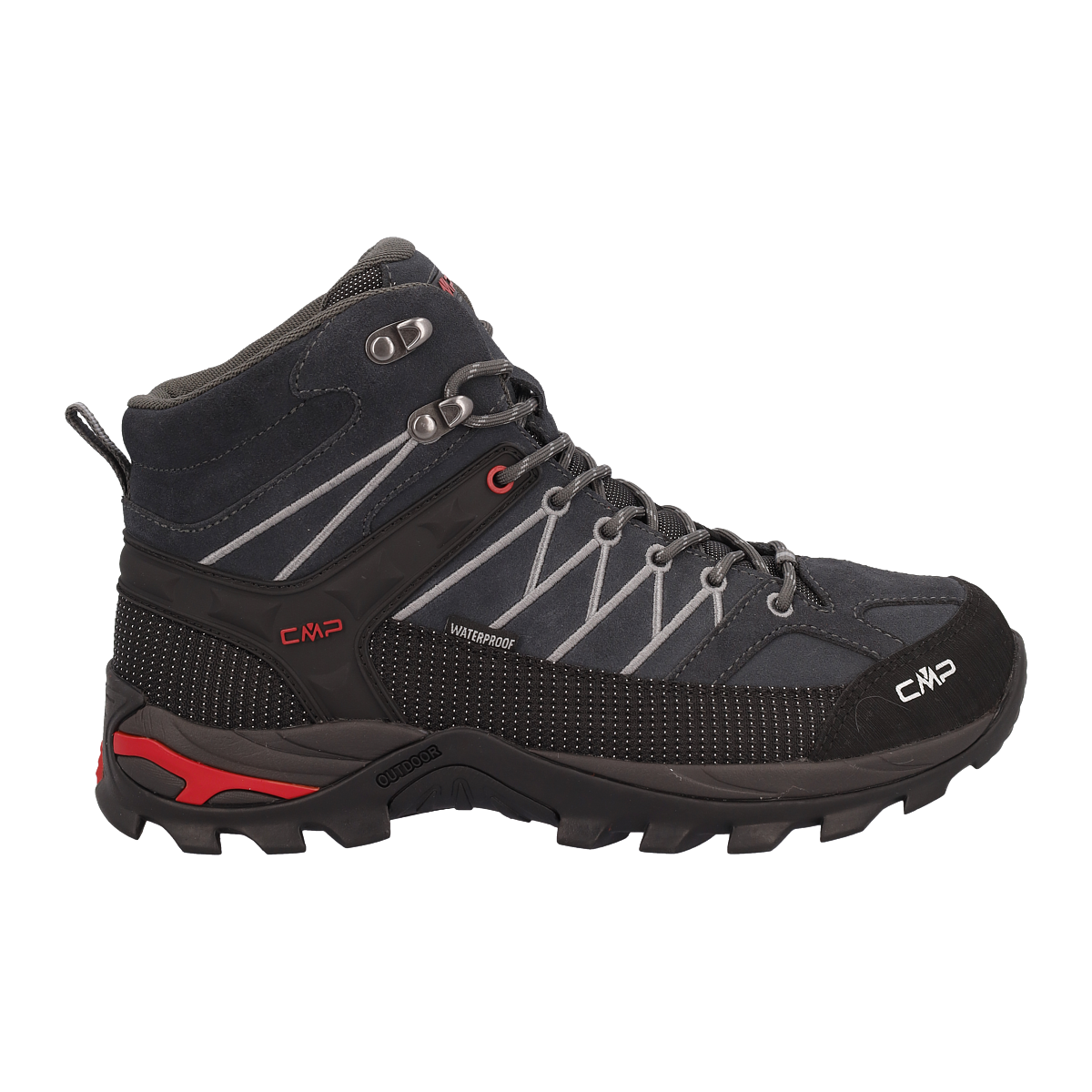 CMP SCARPA TREKKING WATERPROOF E SUOLA FULL ON GRIP