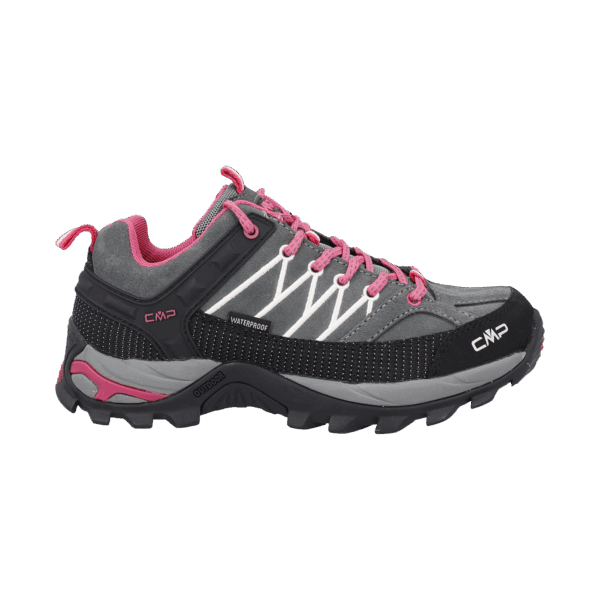 CMP SCARPA DA TREKKING BASSA WATERPROOF CON SUOLA FULL ON GRIP