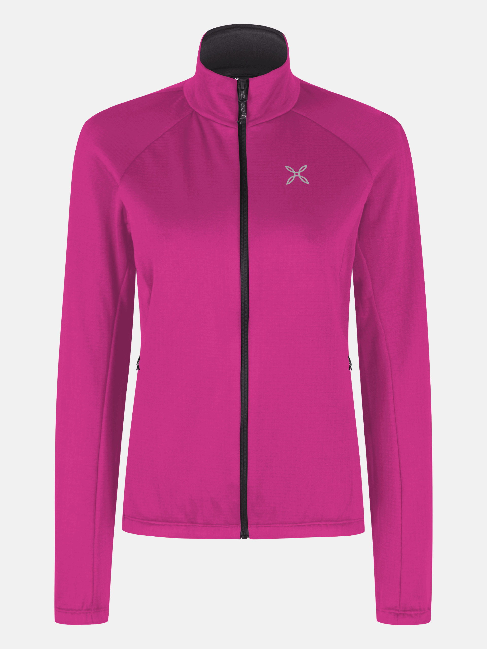 MONTURA PILE DONNA IN TESSUTO TECNICO FULL ZIP FADIS GRID