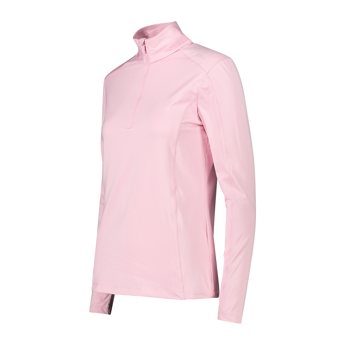 CMP MAGLIA DONNA MEZZA ZIP IN TESSUTO TECNICO ELASTICIZZATO E TRASPIRANTE - immagine 2