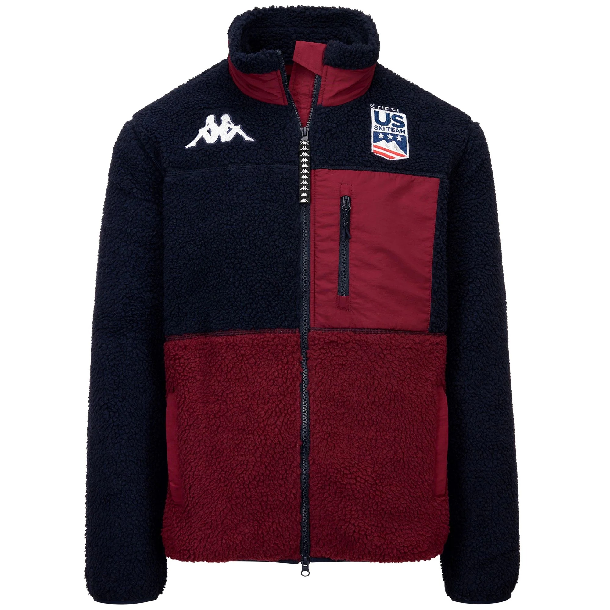KAPPA PILE UNISEX 326 US BLUE BARITONE/ROSSO