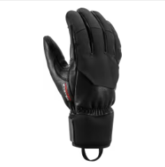 LEKI GUANTI DA SCI UOMO IN SOFT-SHELL E IN PELLE DI CAPRA HEVON 3D